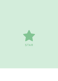 Lucky Star / White& Dull Green