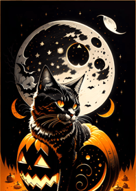 halloween cat d86485