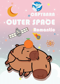 Capybara/lazy/starry sky/Gradient3