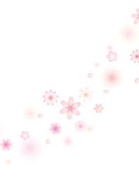 優しいピンクの花