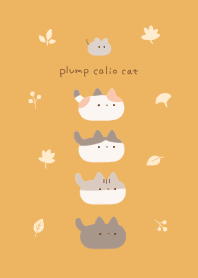 Plump calico cat ( autumn ver. )