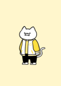 Stadium jacket cat.(pastel colors03)