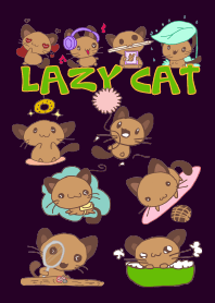 Cute but Lazy Cat
