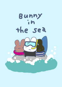 Bunny at the sea ! #cool