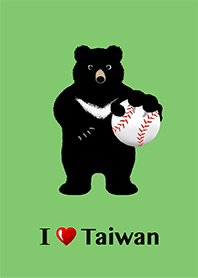 我愛台灣 ❤︎ 黑熊與棒球. 4-3