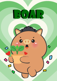 Boar Like Green Color Theme