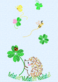 HARINEZUMI embroidery
