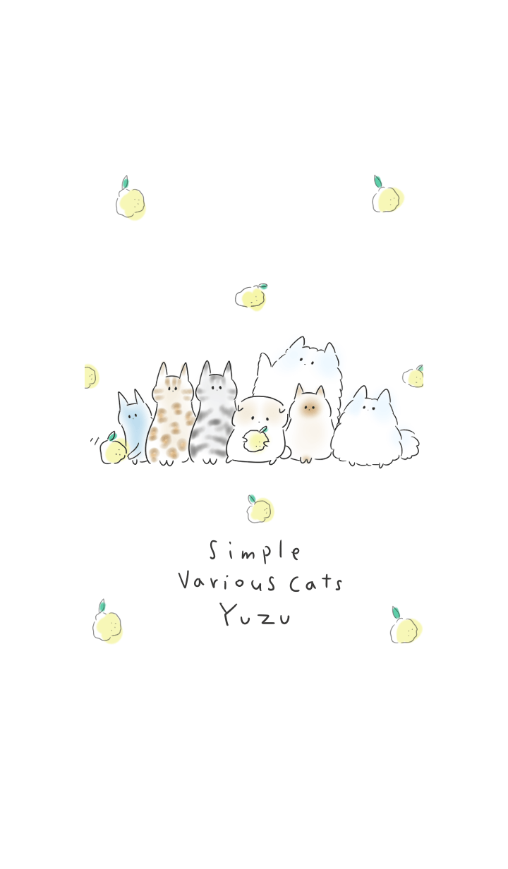 simple Various cats Yuzu.