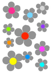 Cute Flowers No.1-W05