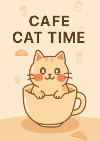 Cafe cat time