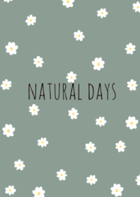NATURAL DAYS -green beige-