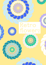 Retro flower pattern 2