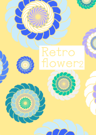 レトロな花柄2