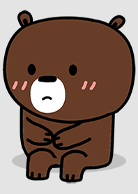 Browm Bear With Beige