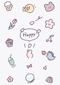 「Happy」春✿Greige02_1