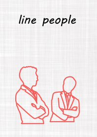 lines people