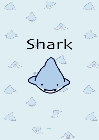 Light Blue : Mini Simple shark