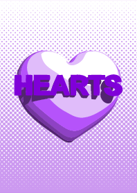HEARTS(BLUE-PURPLE)
