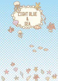 水色と海