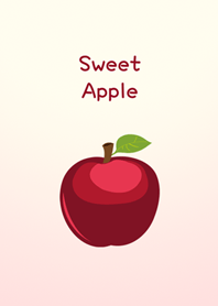 맛있는 달콤한 사과