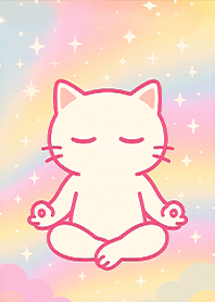 Healing Life-Yoga Cat Teacher1N