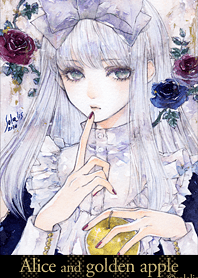 Alice and golden apple