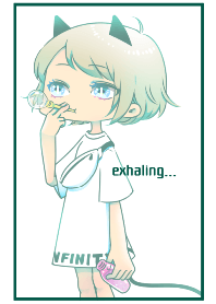 exhaling...