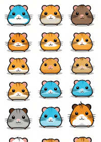 Banyak sekali hamster! 132