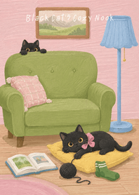 Black Cat's Cozy Nook