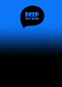Black & Deep Sky Blue  Theme