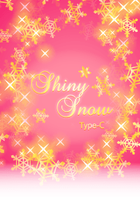 Shiny Snow Type-C Rose pink & Gold