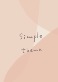 Simple fashionable beige