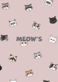 meowshead2 / mist pink.