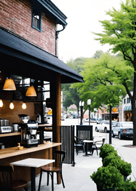 Cozy Coffee shop 26021D