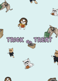 meow's halloween3 / pale green