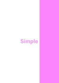 The Simple 2 colors No.1-W21