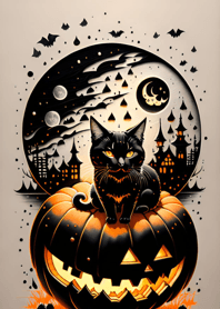halloween cat F0CcFd