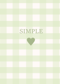 SIMPLE HEART :check naturalgreen