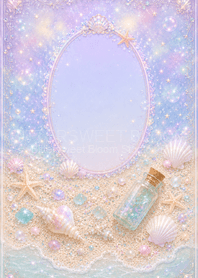 Pastel Mermaid Frame | Bitasui
