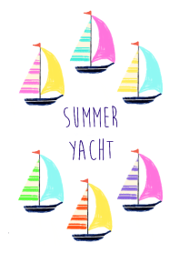 Summer yacht