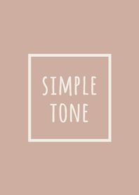 Simple tone / Beige