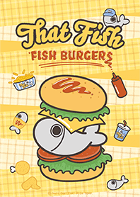 Lan Lan Cat&That Fish : fish burger (JP)