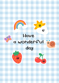 ยิ้มรับเช้าวันใหม่ - สีฟ้า