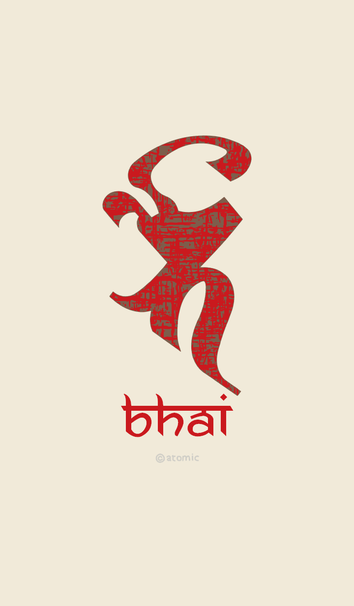 BONJI [bhai] Red Beige No.78
