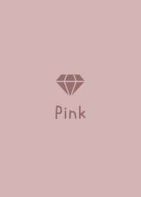 钻石 -暗淡粉红色-