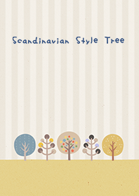 Scandinavian Style Tree*autumn yellow