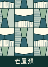 Old House Face Classic Mosaic Tiles - 6