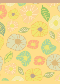 Hand drawn flowers on B&Y