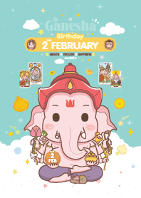 Ganesha x February 2 Birthday