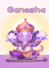 พระพิฆเนศ สีม่วง